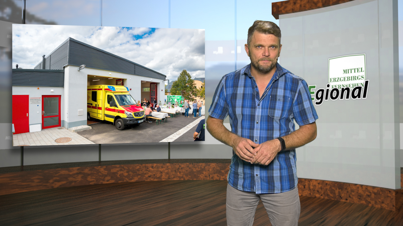 MEgional am 13. September 2019 mit der neuen Rettungswache in Pockau-Lengefeld MEgional am 13. September 2019 mit der neuen Rettungswache in Pockau-Lengefeld