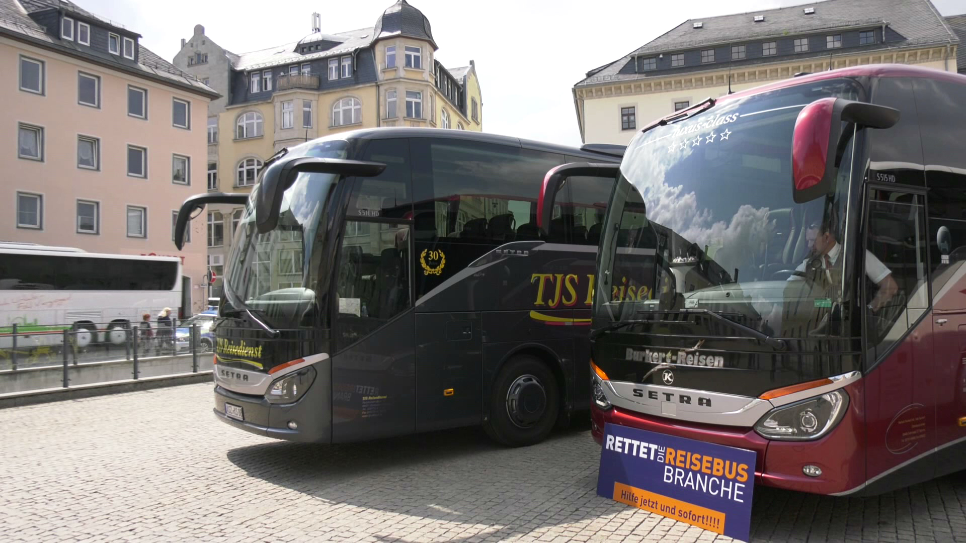 MEgional am 15. Mai 2020 mit Protesten der Busunternehmen MEgional am 15. Mai 2020 mit Protesten der Busunternehmen