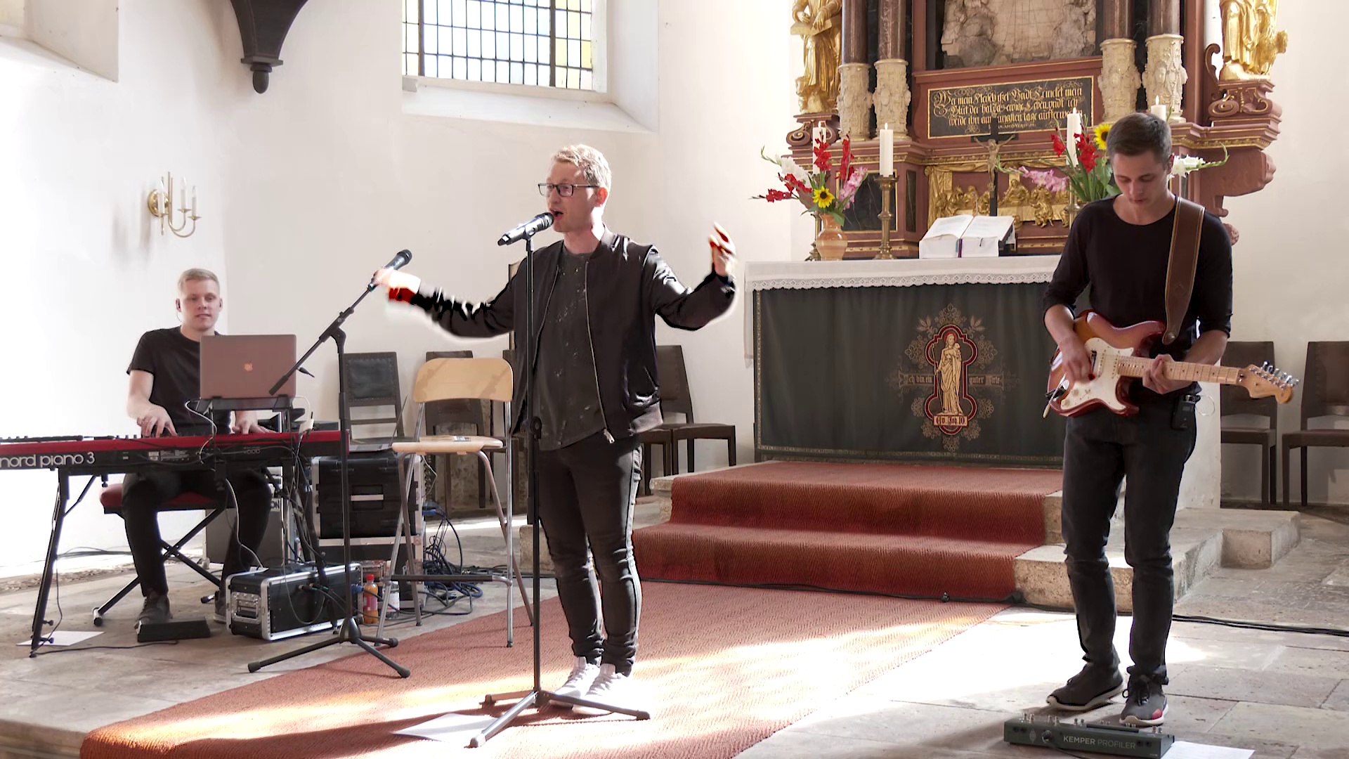 MEF-Fernseh-Gottesdienst am 25. Juli 2021 eine Wiederholung des Konzertgottesdienstes mit Samuel Rösch aus 2020