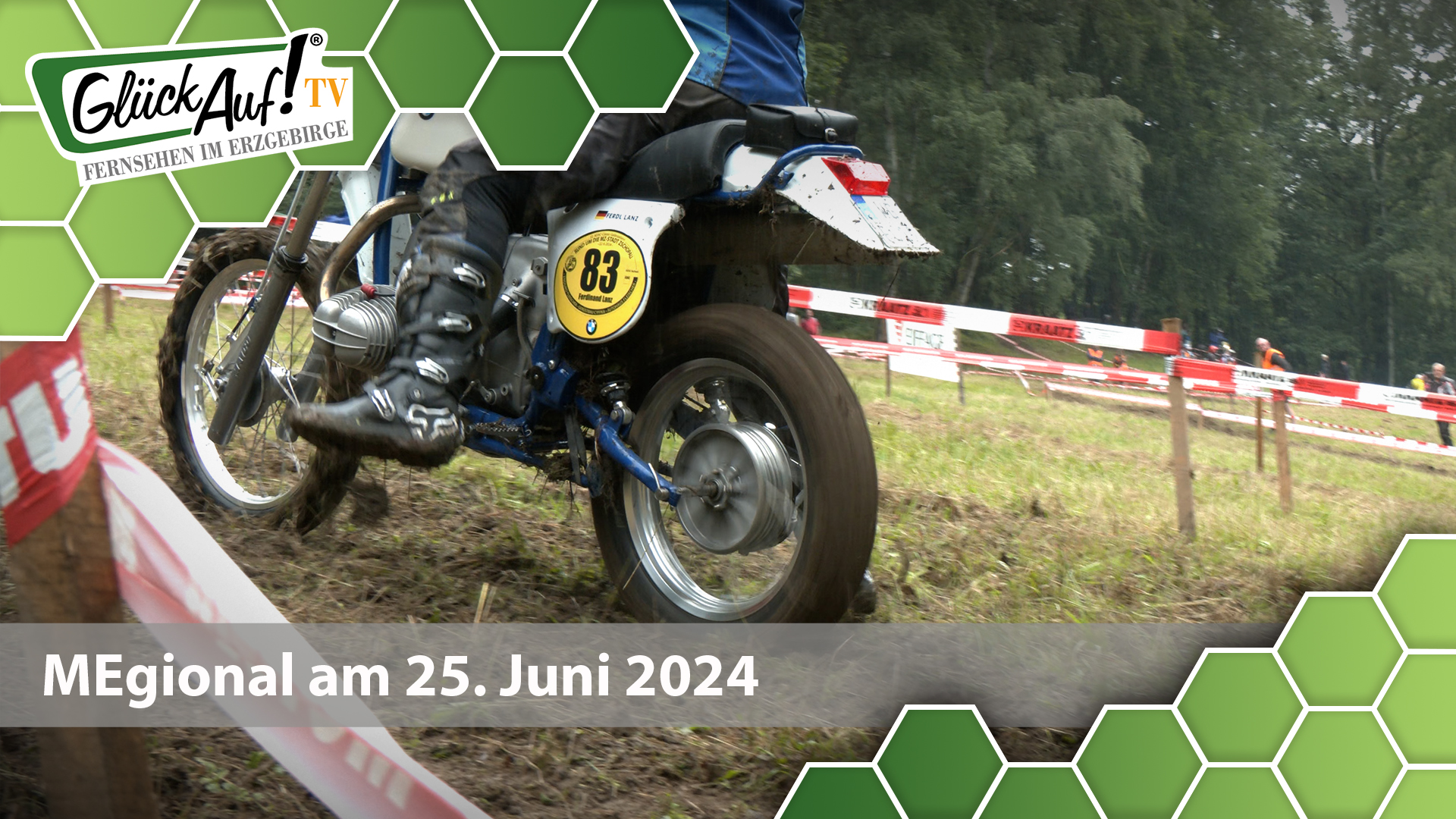MEgional am 25. Juni 2024 mit dem 22. Classic Enduro Rund um Zschopau