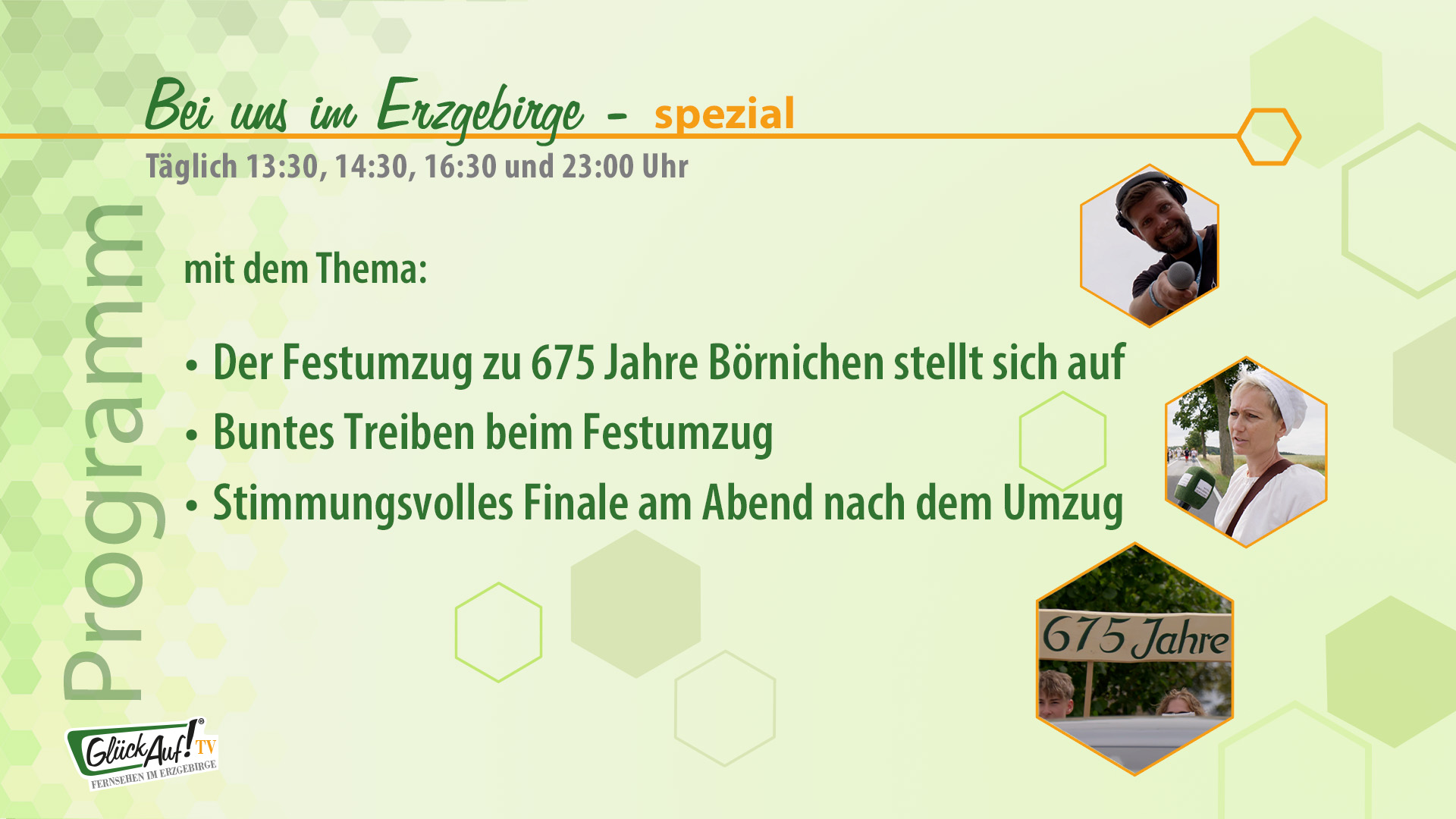 Bei uns im Erzgebirge - spezial vom 12.07. bis 18.07.