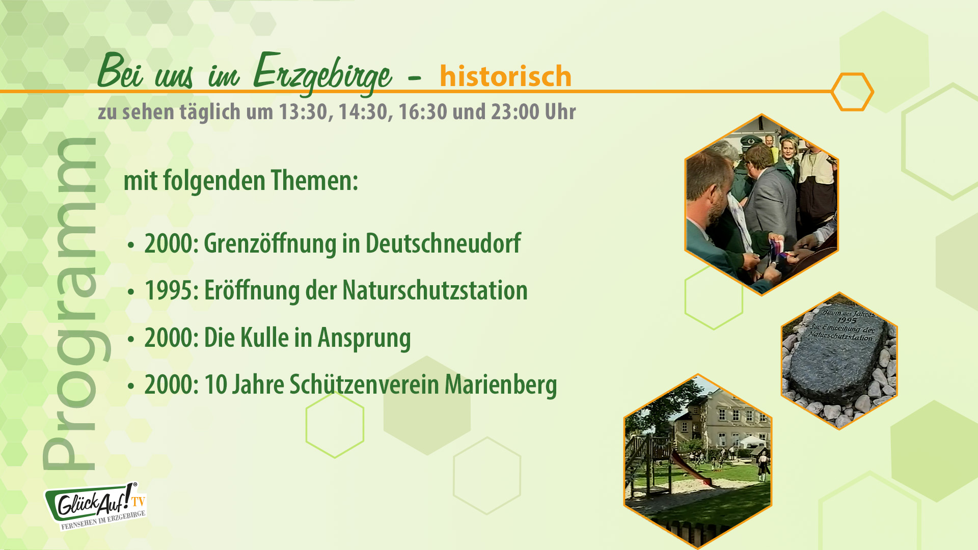 Bei uns im Erzgebirge - historisch vom 04.10. bis 10.10.