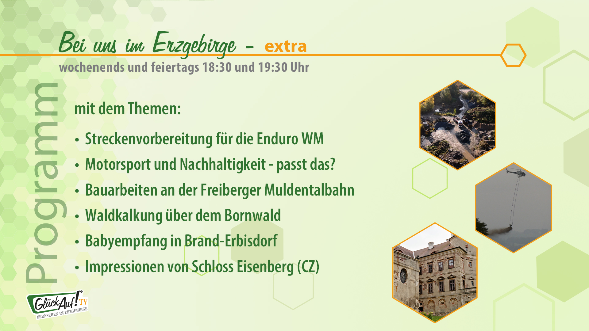 Bei uns im Erzgebirge - extra am 18.10. und 19.10.