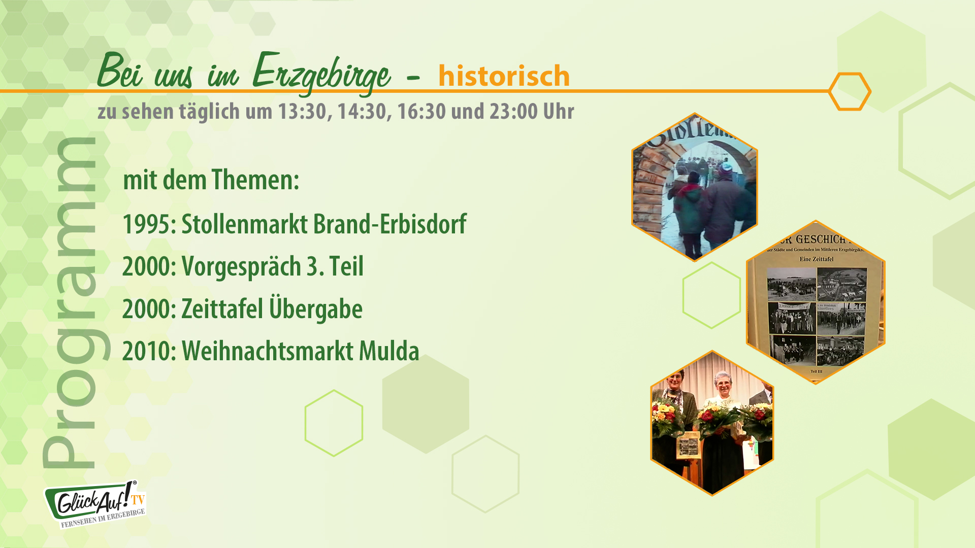 Bei uns im Erzgebirge - historisch vom 06.12. bis 12.12.